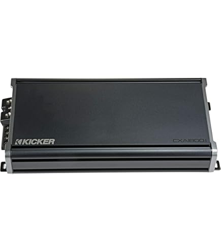 Amazon.co.jp: KICKER [キッカー] 【品番】CXA600.1 (正規輸入品) 1ch